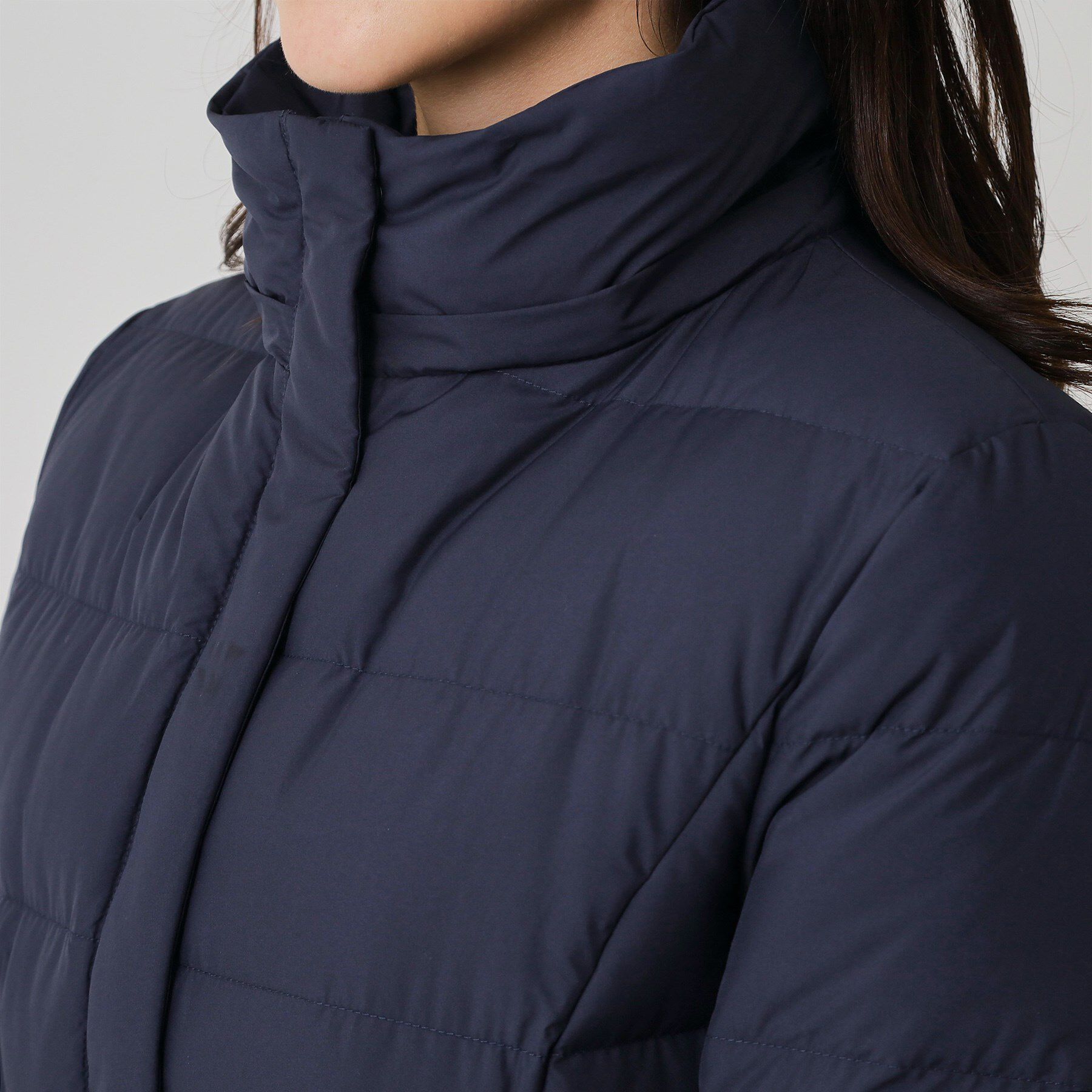 COUP DE CHANCE「【フランス産ホワイトダックダウン／FP800保温性◎／抗菌防臭／手洗い可】ロングダウンコート」|ダウン|