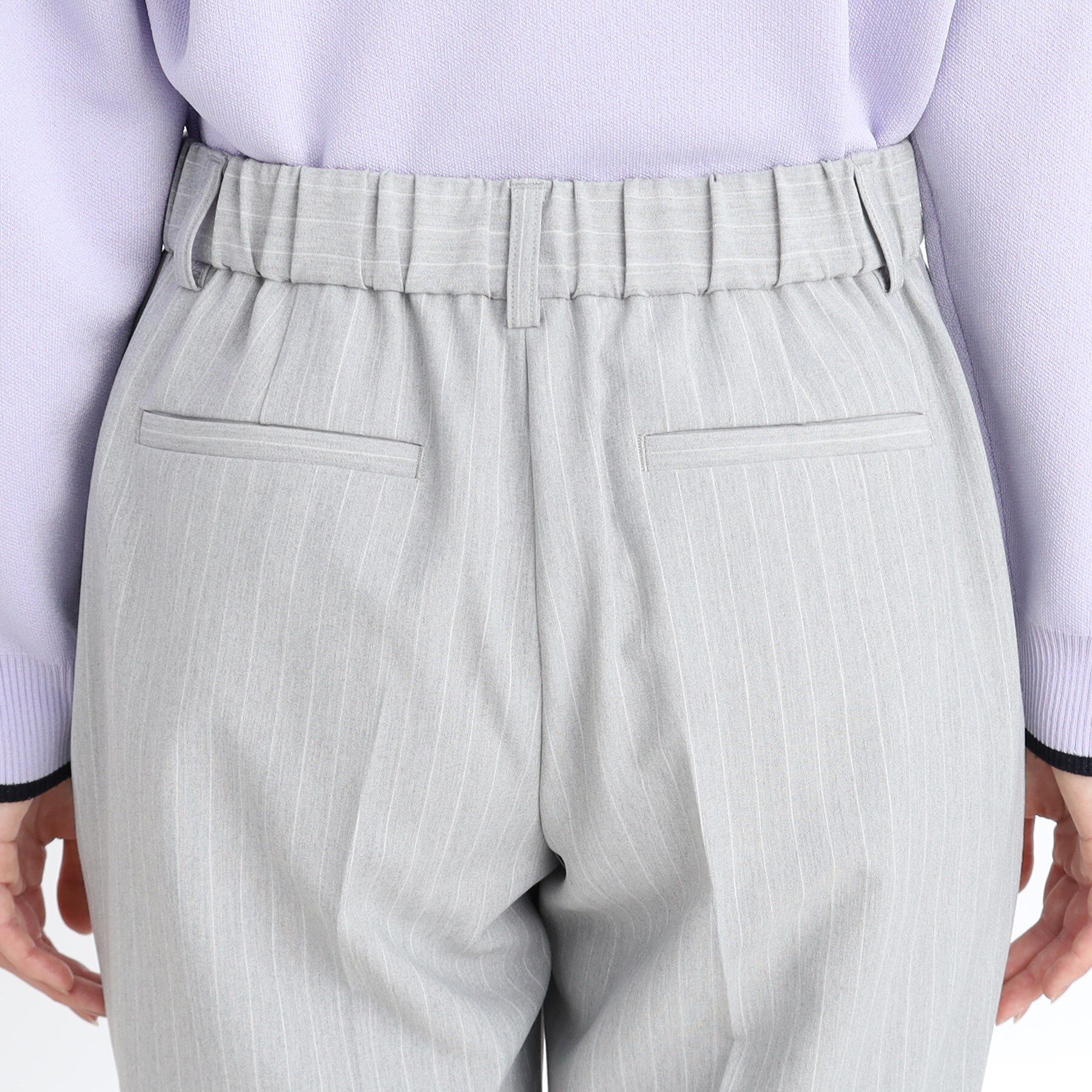 Reflect「【WEB限定カラーあり／私のパンツ／手洗い可】ストレッチテーパードパンツ」|その他|