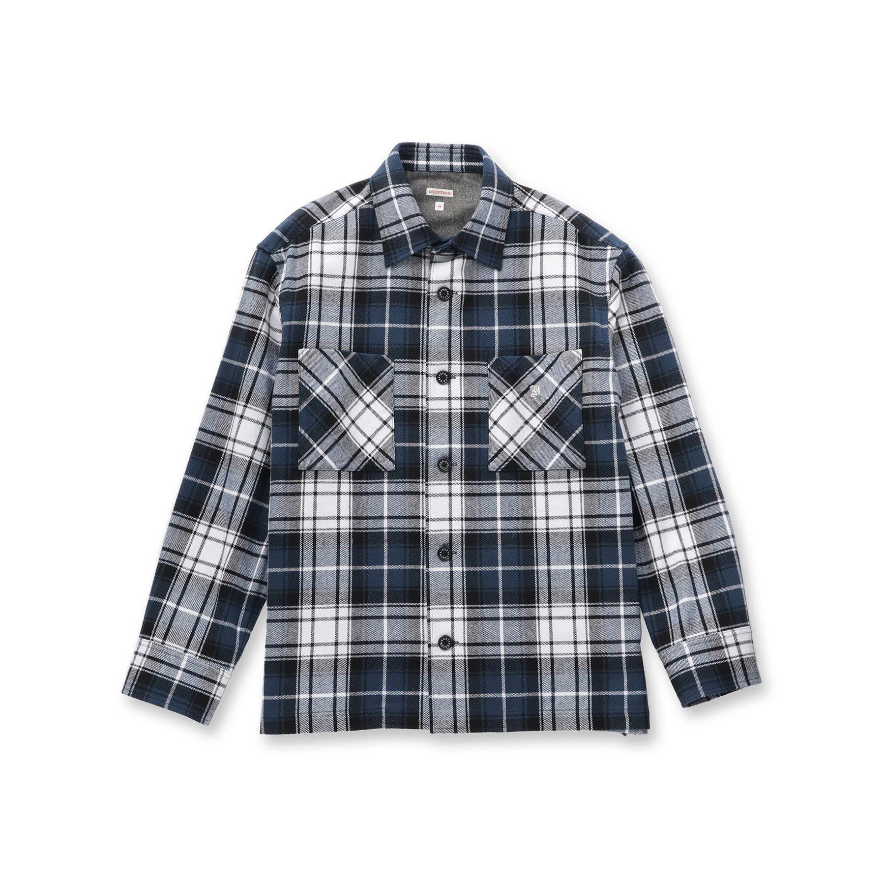 DRESSTERIOR「タータンチェック CPOシャツブルゾン」|シャツ・ブラウス|