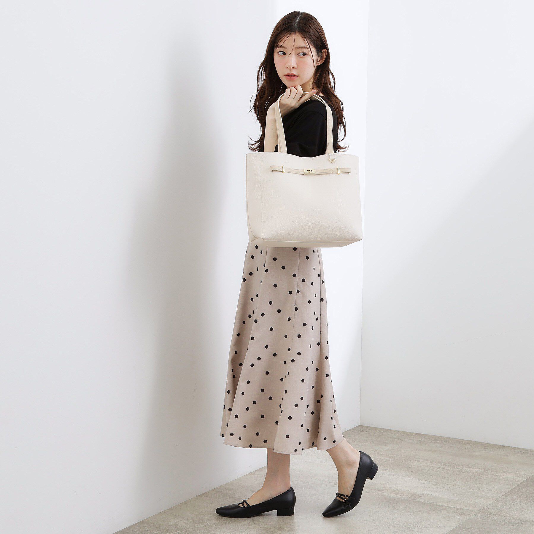 grove「【軽量・A4】ベルト3層トート」|トートバッグ|