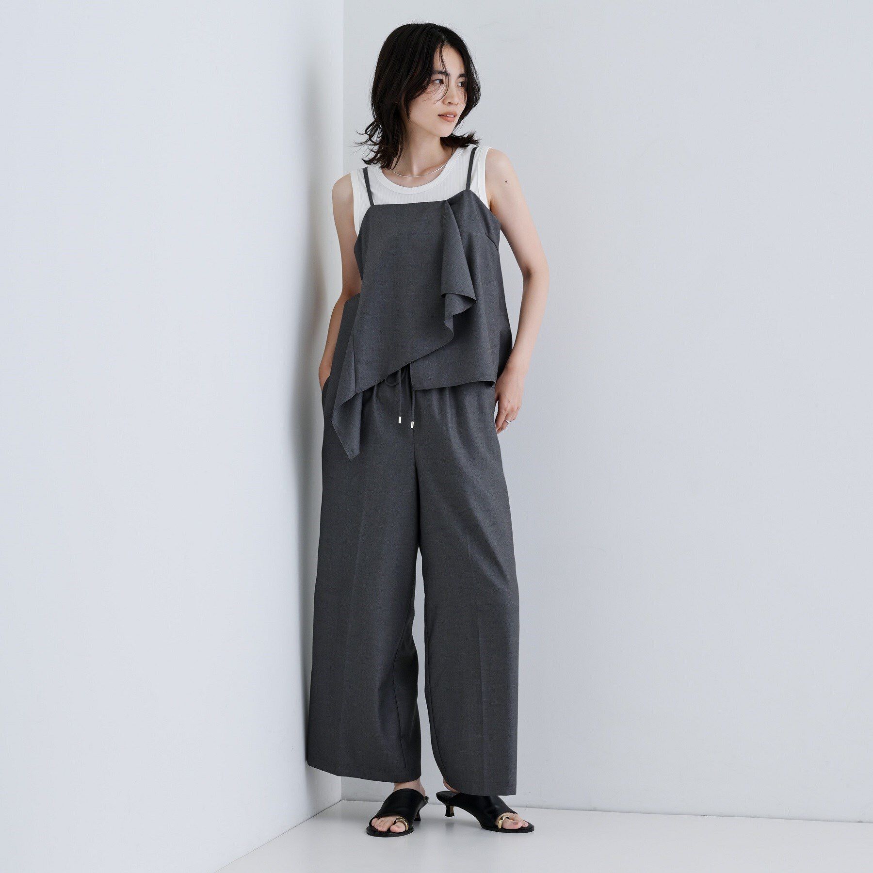 GALLEST「【セットアップ可能】サキソニーサイドラインパンツ」|その他|