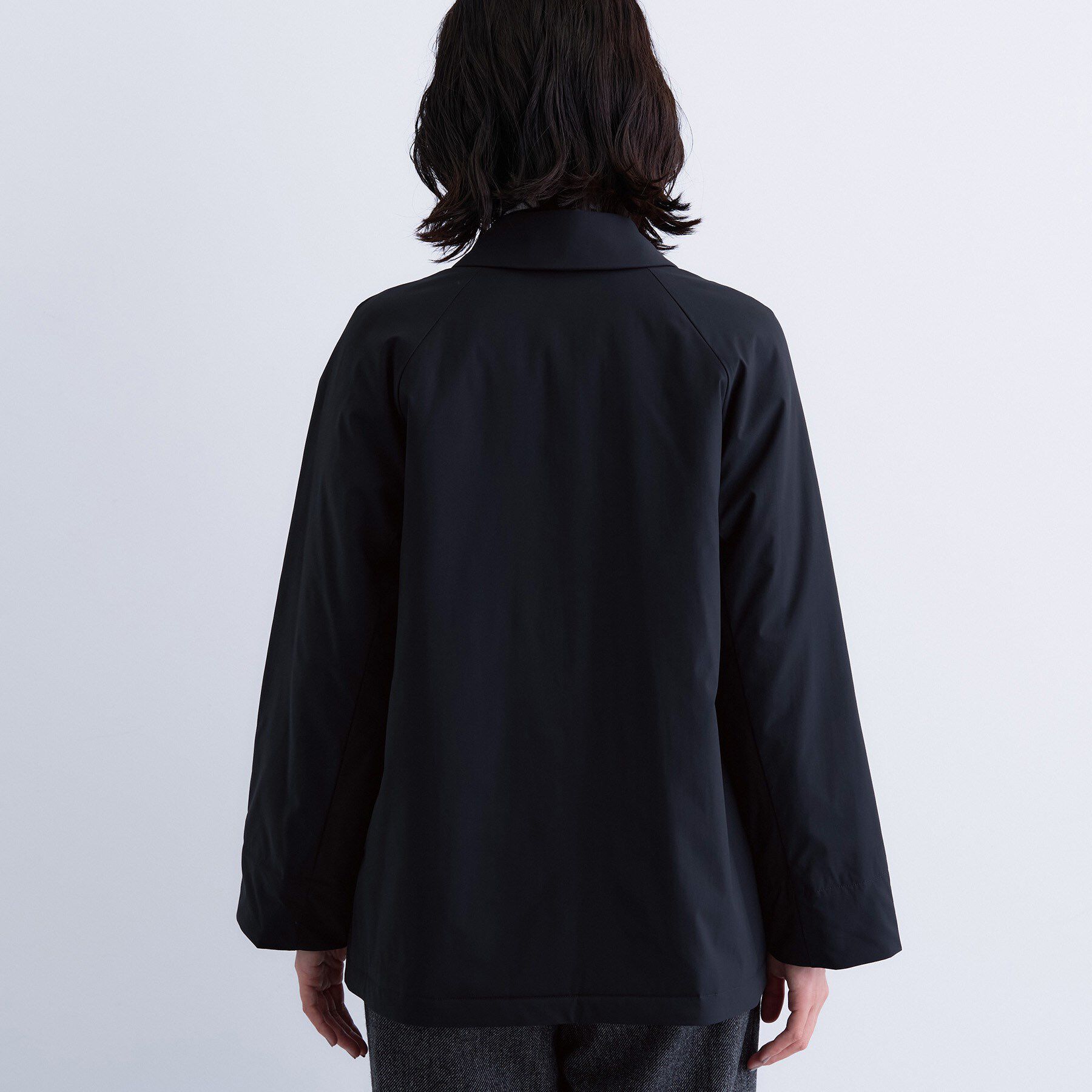 INDIVI「【超軽量／蓄熱】ライトパフステンカラーコート」|ダウン|