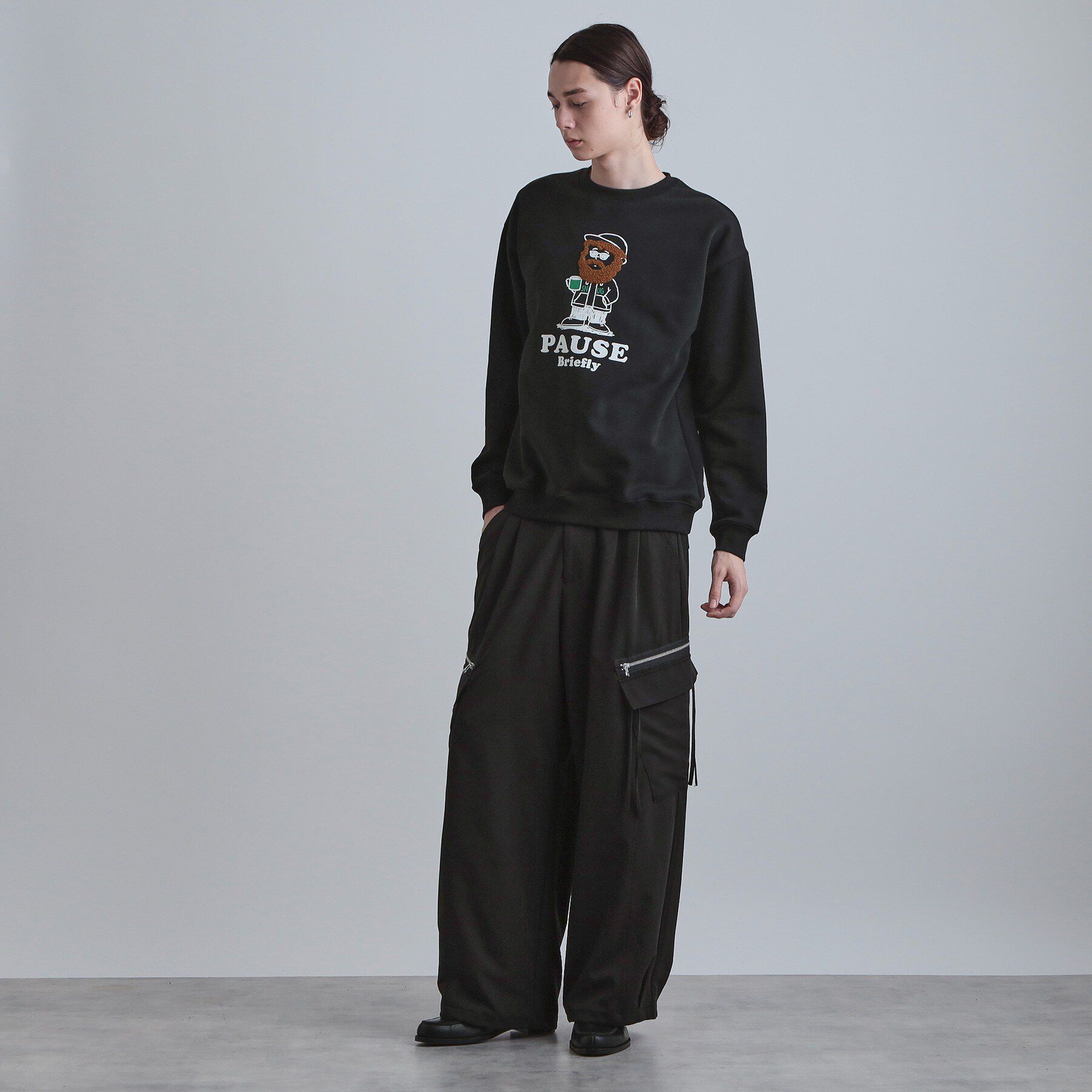 tk.TAKEO KIKUCHI「ヒゲサガラスウェット」|パーカー|