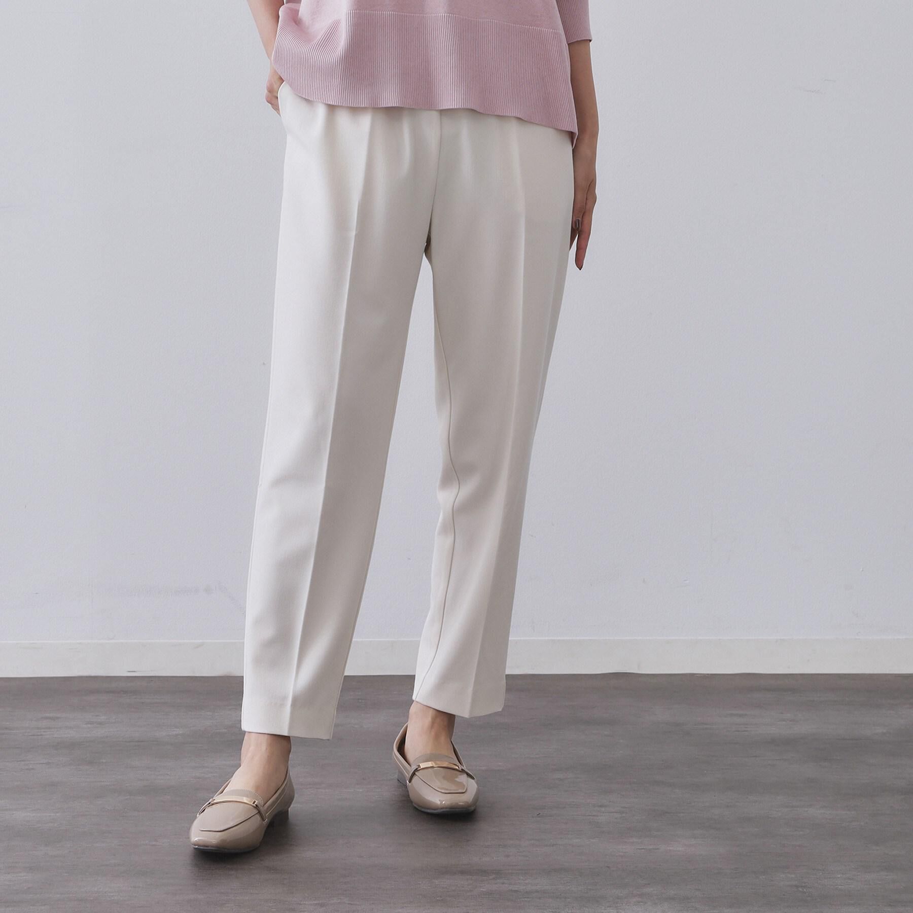 OPAQUE.CLIP「ウォームタッチ イージーテーパードパンツ【洗濯機洗OK/ストレッチ】」|その他|