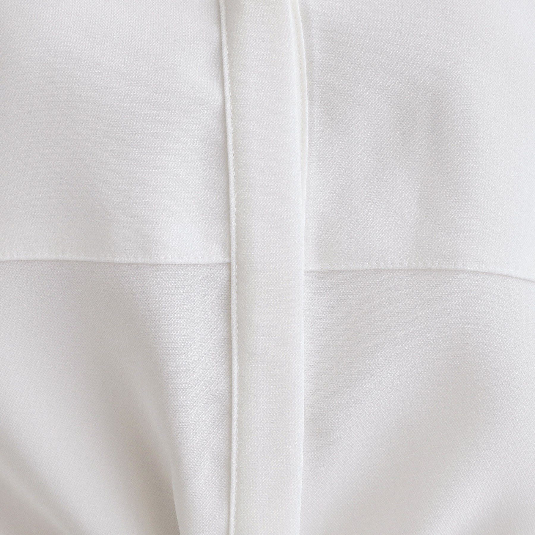 OPAQUE.CLIP「【es】ブザム切替バンドカラーシャツブラウス【洗濯機OK/防シワ/UVケア/接触冷感】」|シャツ・ブラウス|