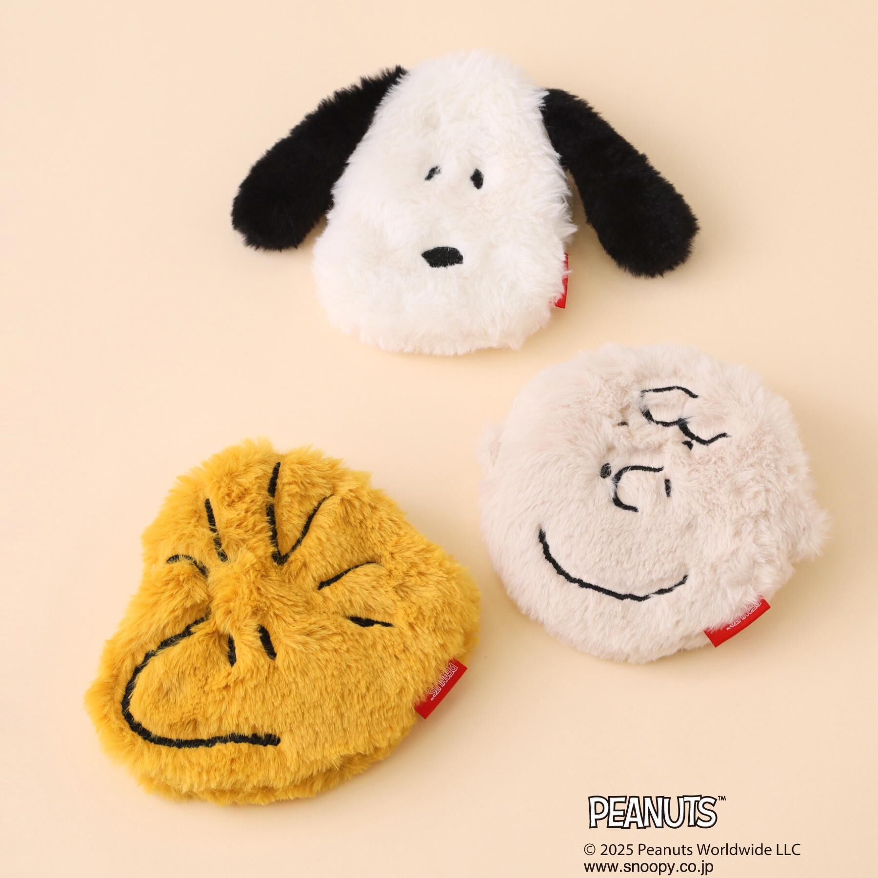 THE SHOP TK「PEANUTS/ピーナッツ スヌーピー ファーポーチ」|ショルダー・メッセンジャー|