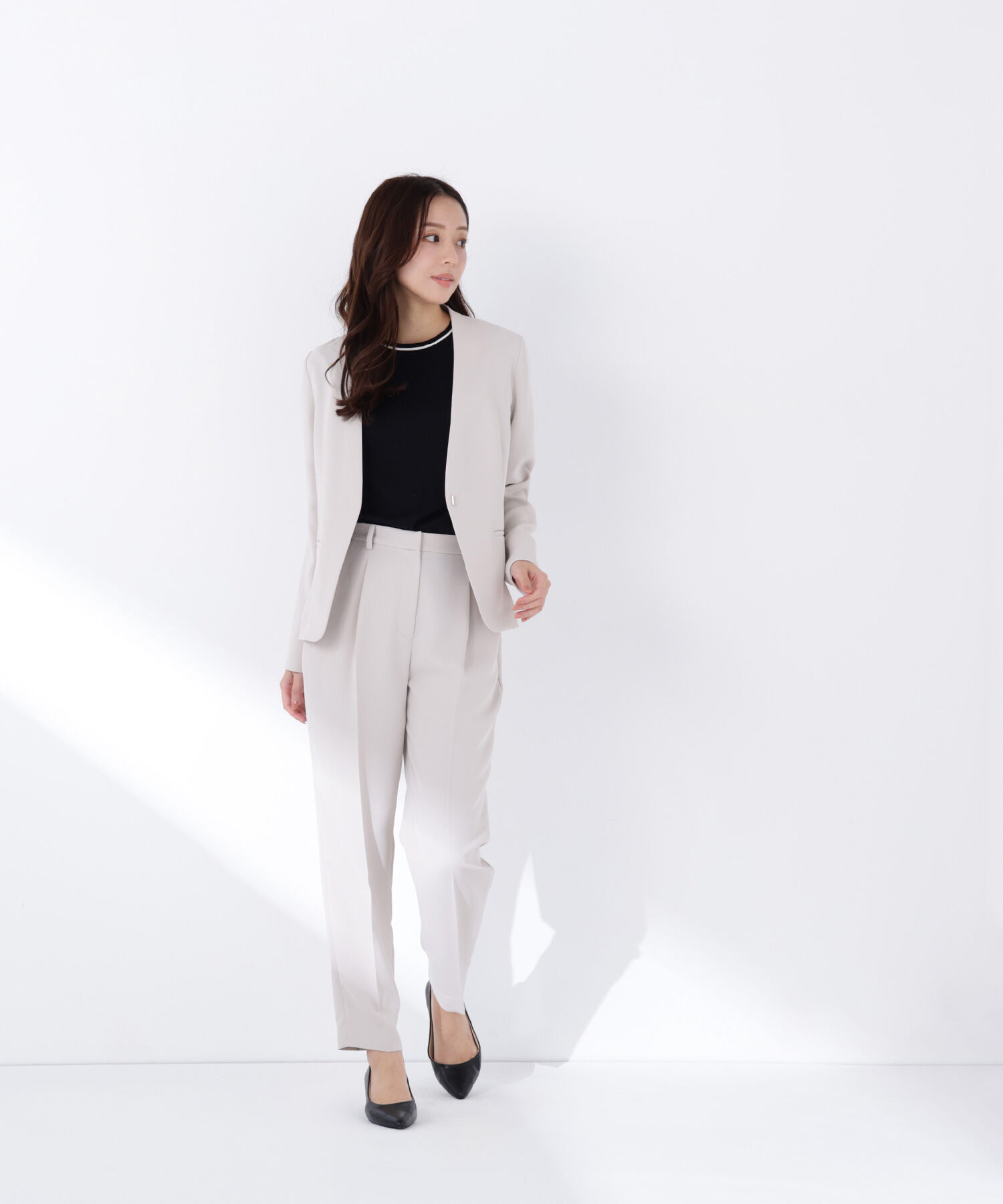  「ドビーツイル SETUP テーパードパンツ」|その他|