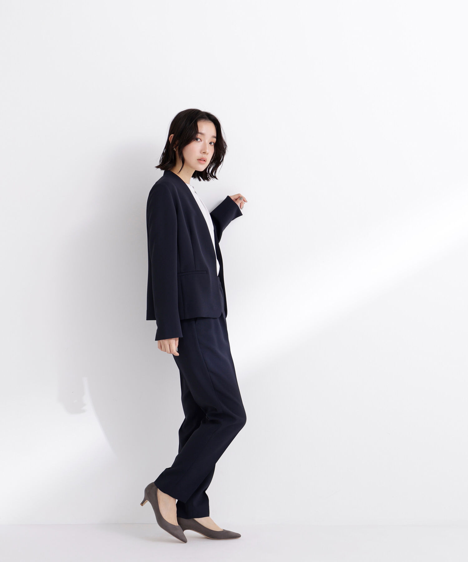  「ドビーツイル SETUP テーパードパンツ」|その他|