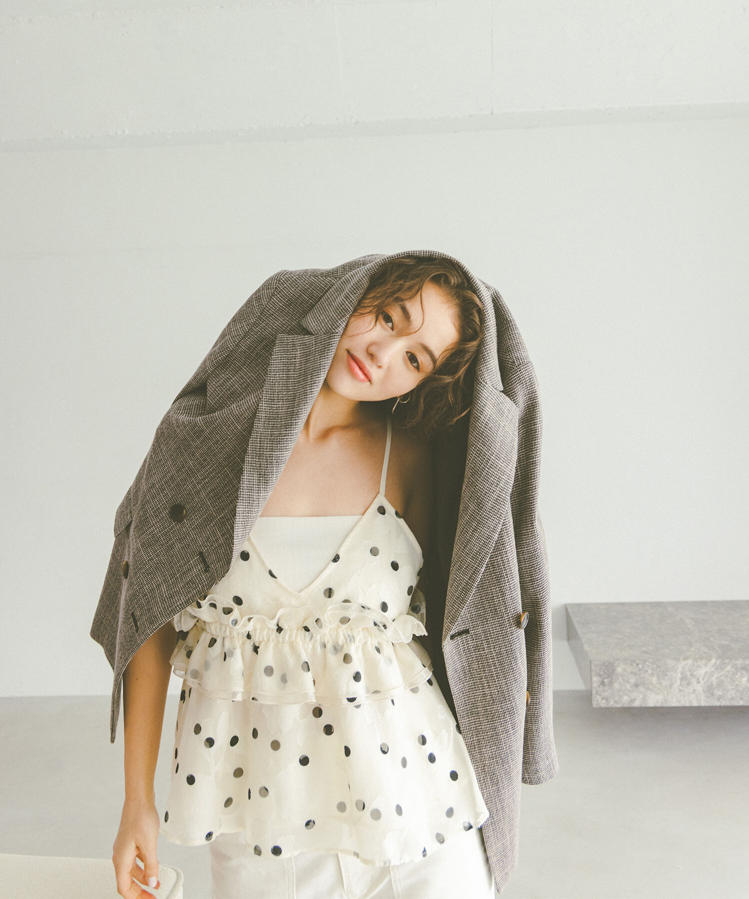  「〈N.〉からみ織りダブルジャケット」|その他|