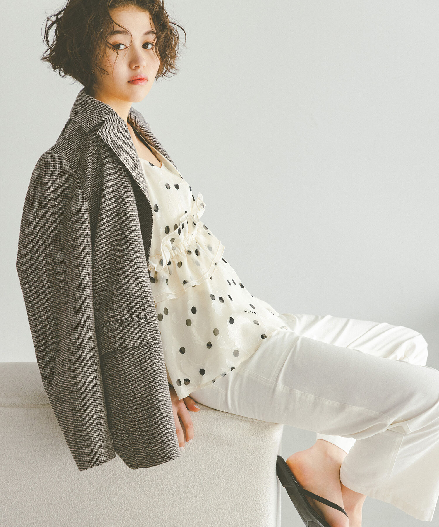  「〈N.〉からみ織りダブルジャケット」|その他|