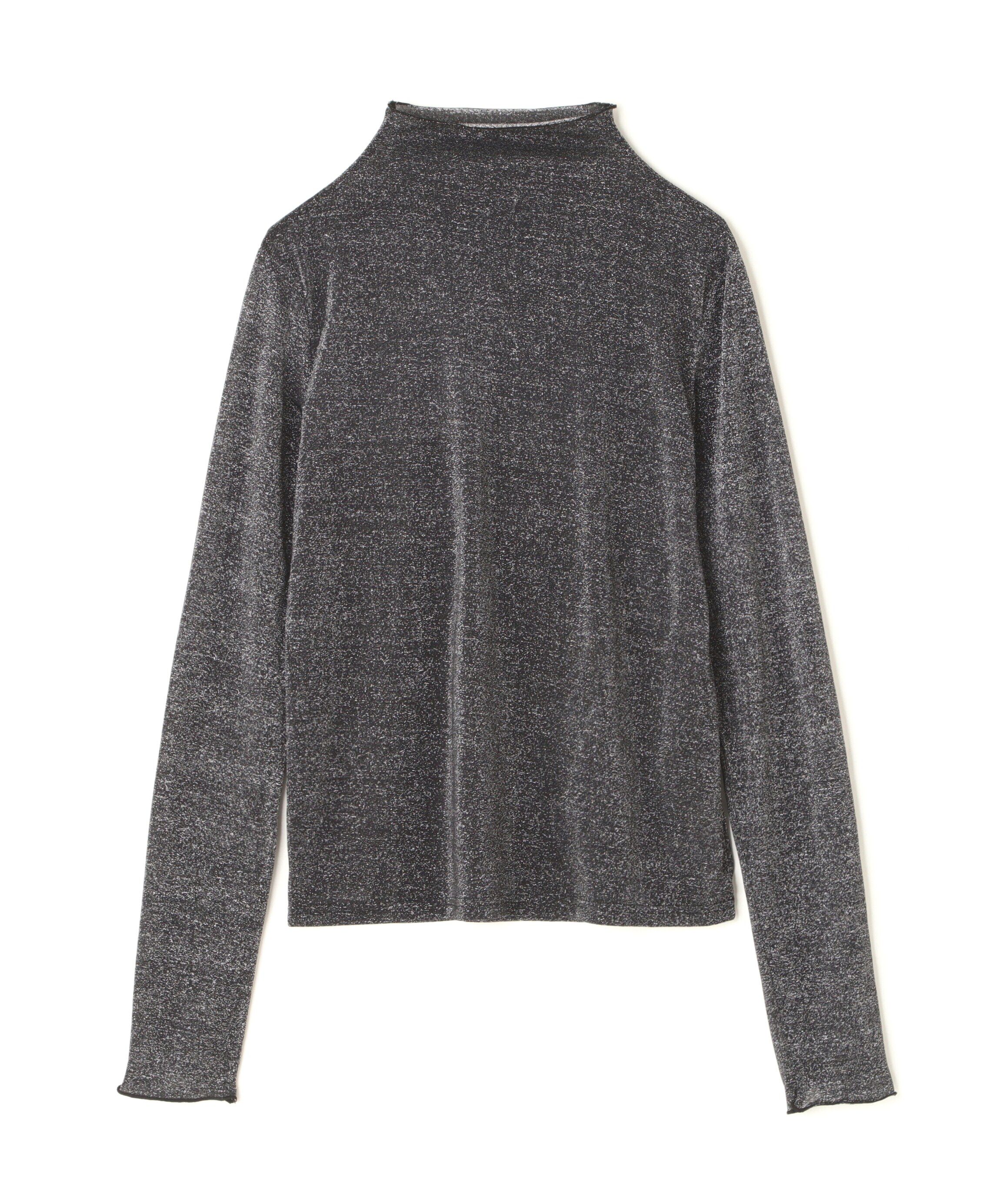  「シアーラメハイネックカットソー」|Tシャツ・カットソー|