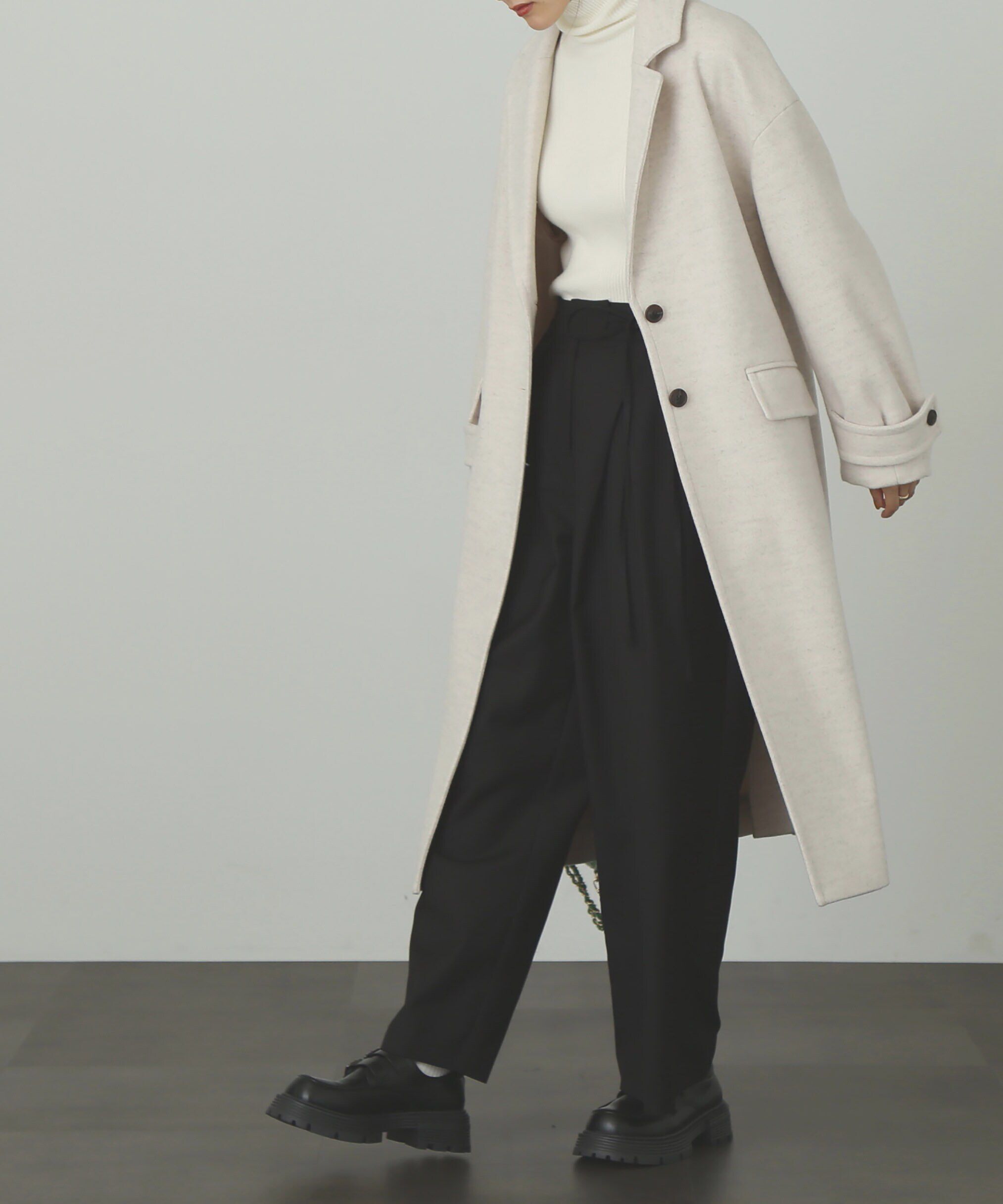  「タートルネックリブニット」|ニット・セーター|