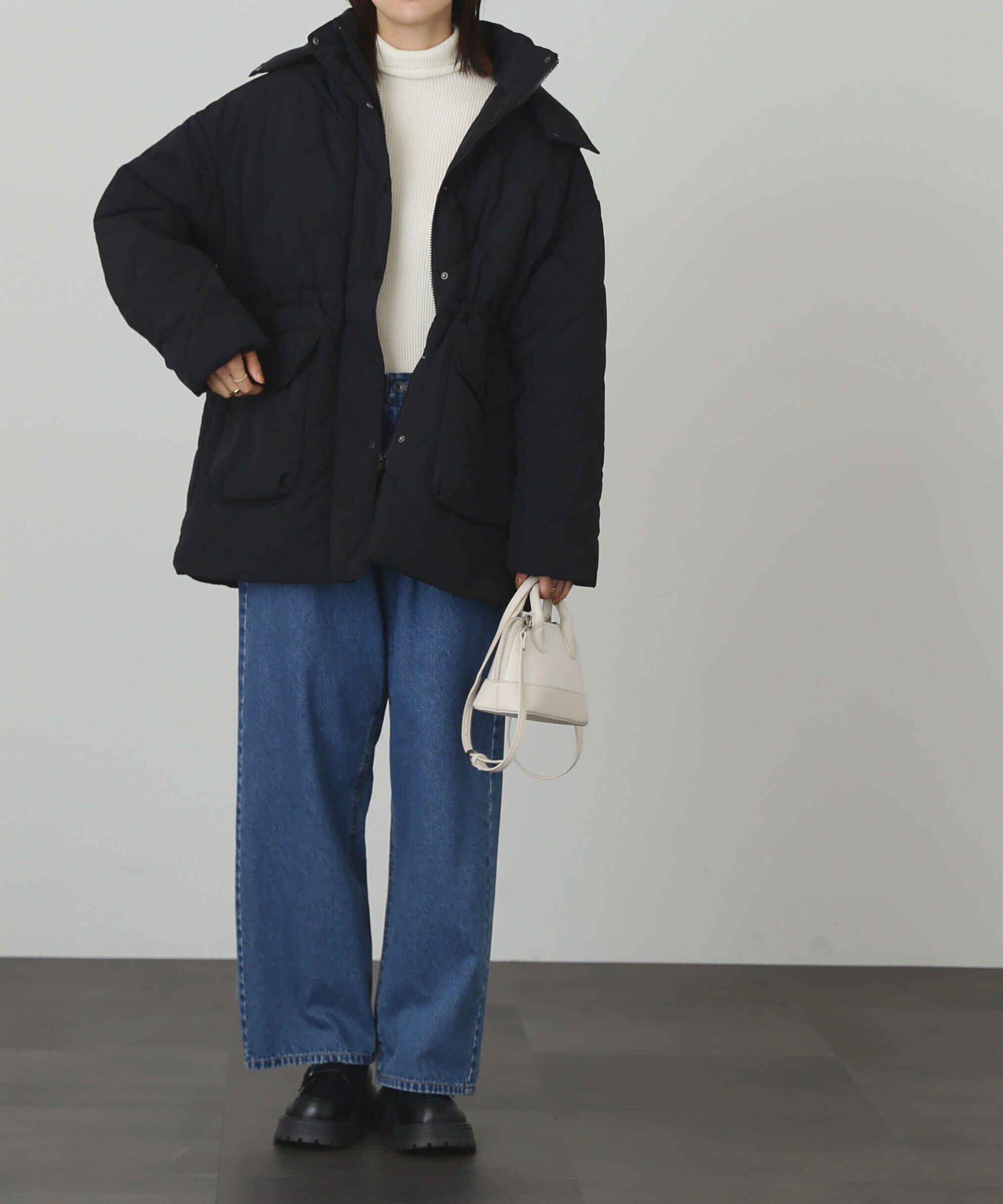  「タートルネックリブニット」|ニット・セーター|