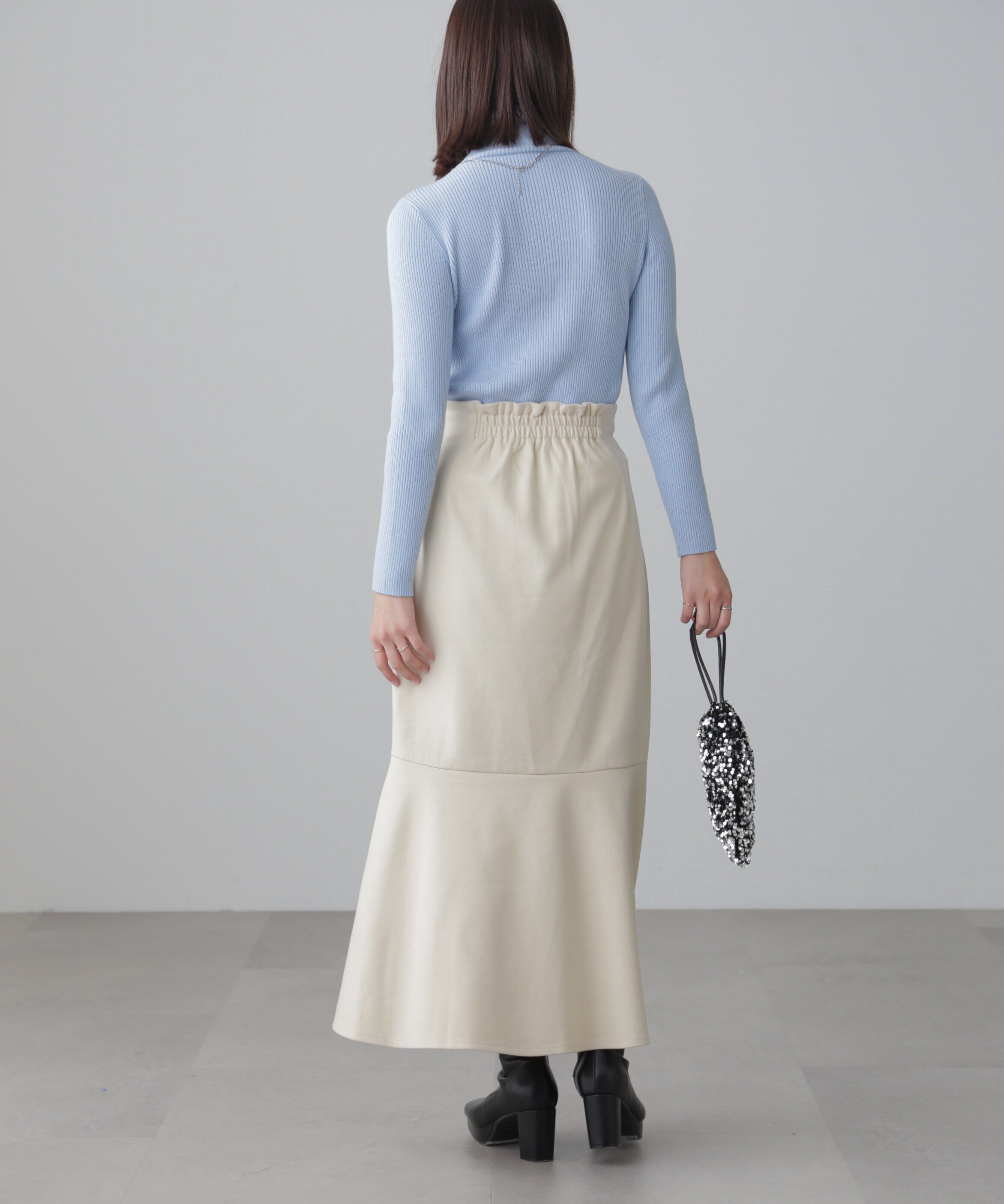  「タートルネックリブニット」|ニット・セーター|