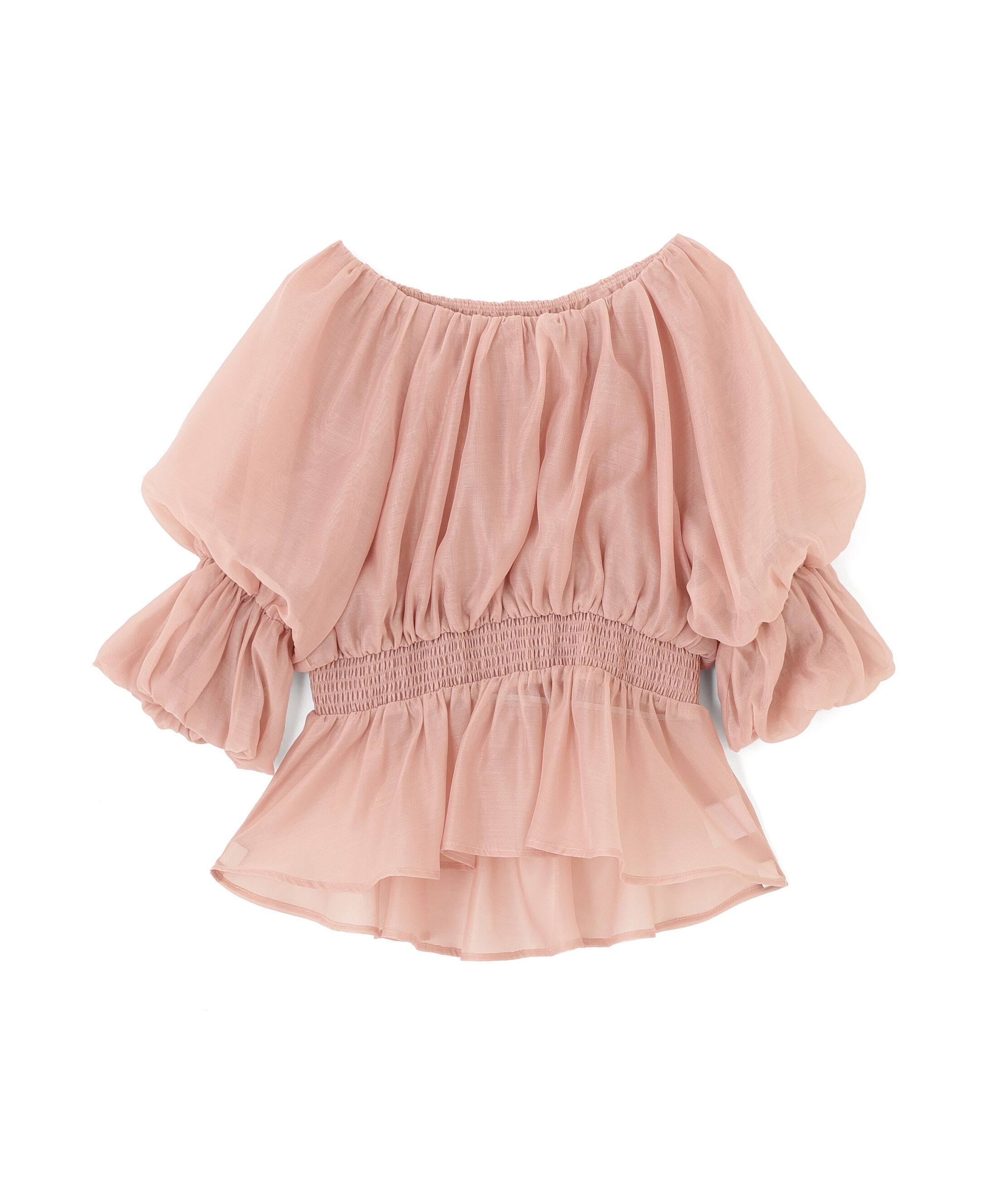 PROPORTION BODY DRESSING「2wayオフショルフィッシュテールブラウス　26SS」|シャツ・ブラウス|