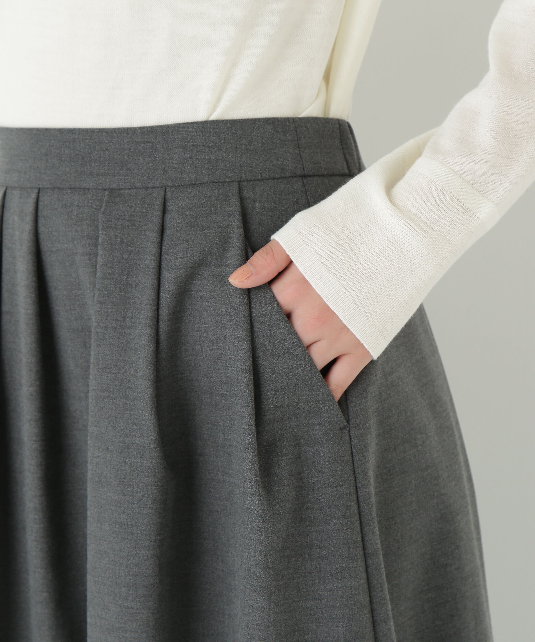  「◆ランダムタックフレアースカート」|スカート|