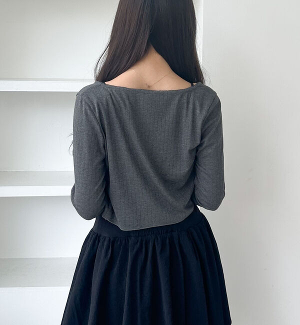 archives「針抜きカットカーディガン」|Tシャツ・カットソー|