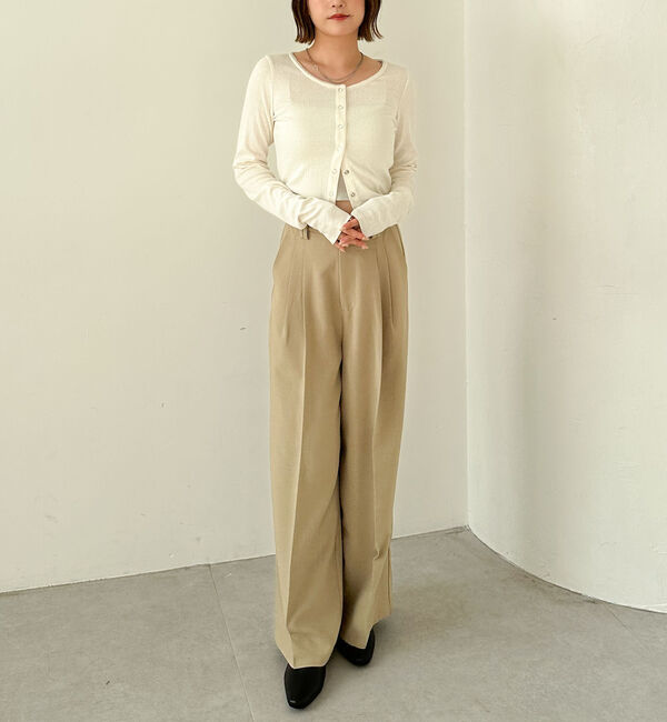 archives「針抜きカットカーディガン」|Tシャツ・カットソー|