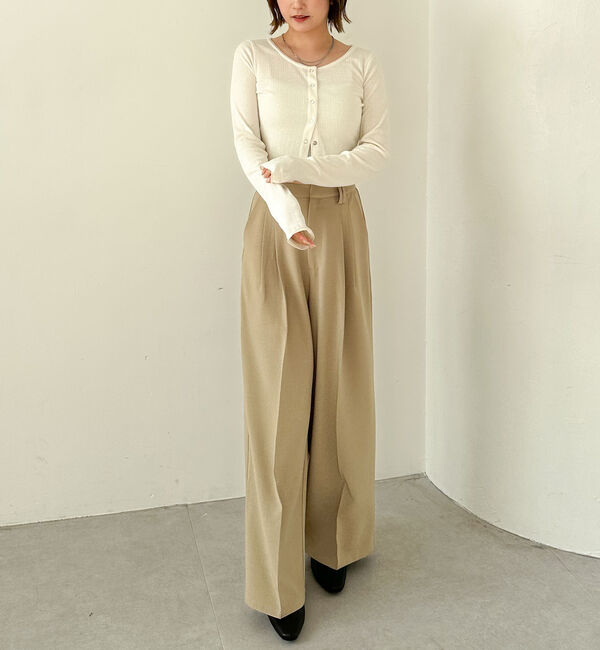 archives「針抜きカットカーディガン」|Tシャツ・カットソー|