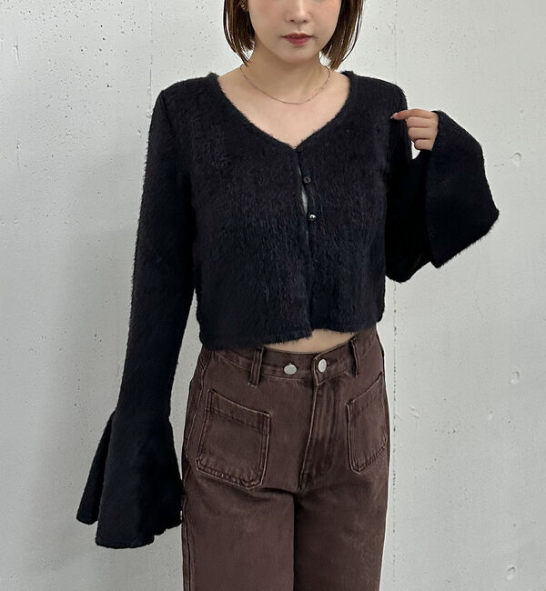 archives「カットフェザーカーディガン」|Tシャツ・カットソー|