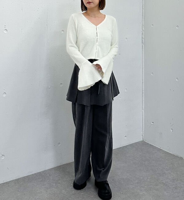 archives「カットフェザーカーディガン」|Tシャツ・カットソー|