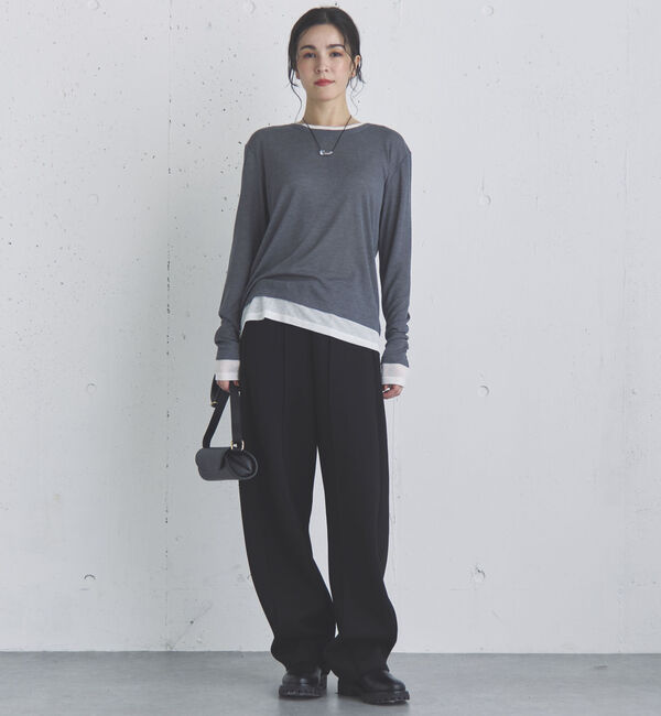 Doux archives「レイヤード風ロンＴｅｅ」|Tシャツ・カットソー|