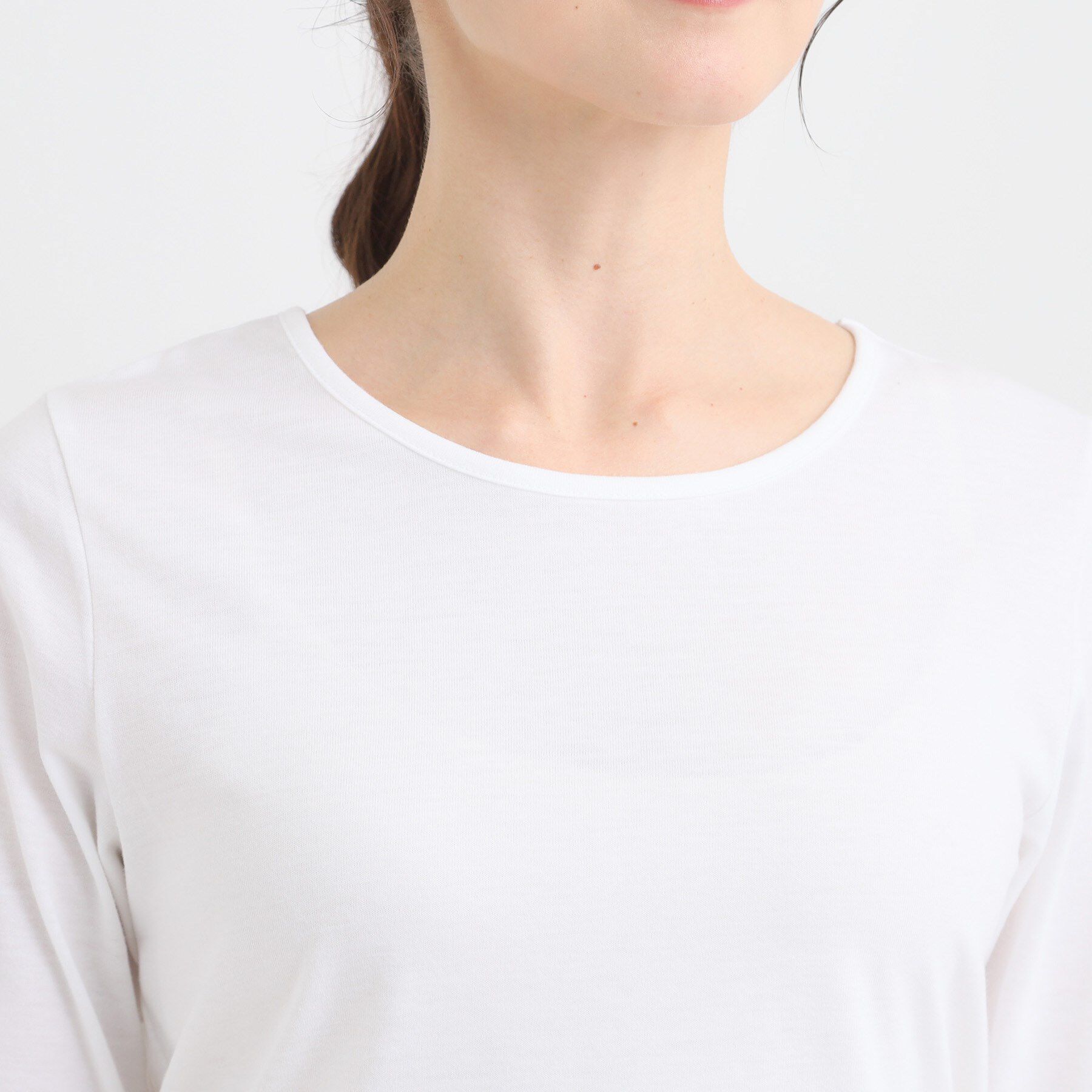 SHOO･LA･RUE「裾フリルレイヤードトップス」|Tシャツ・カットソー|