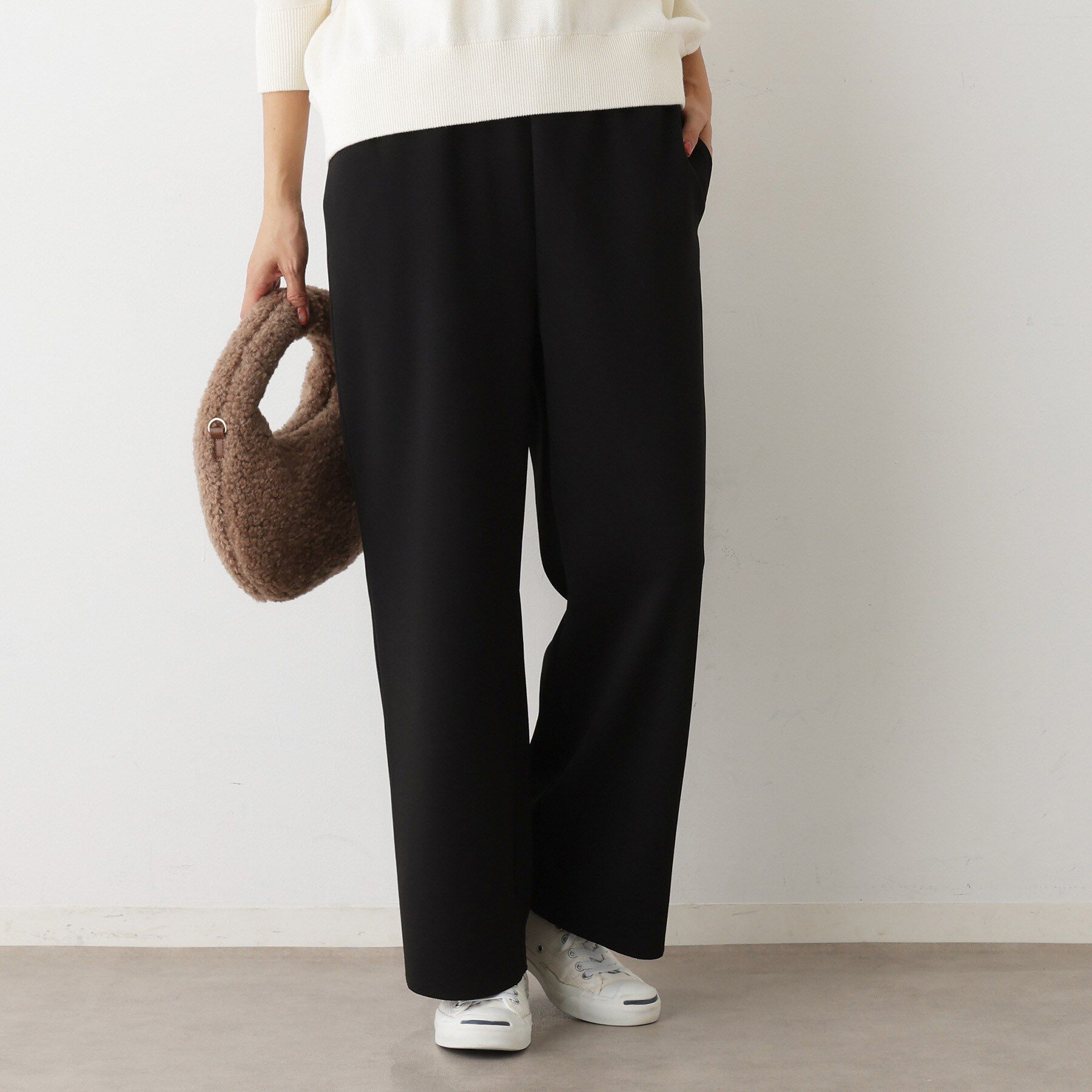 Dessin「【セットアップ可/洗える】ドライタッチジョーゼットリラクシーパンツ」|その他|