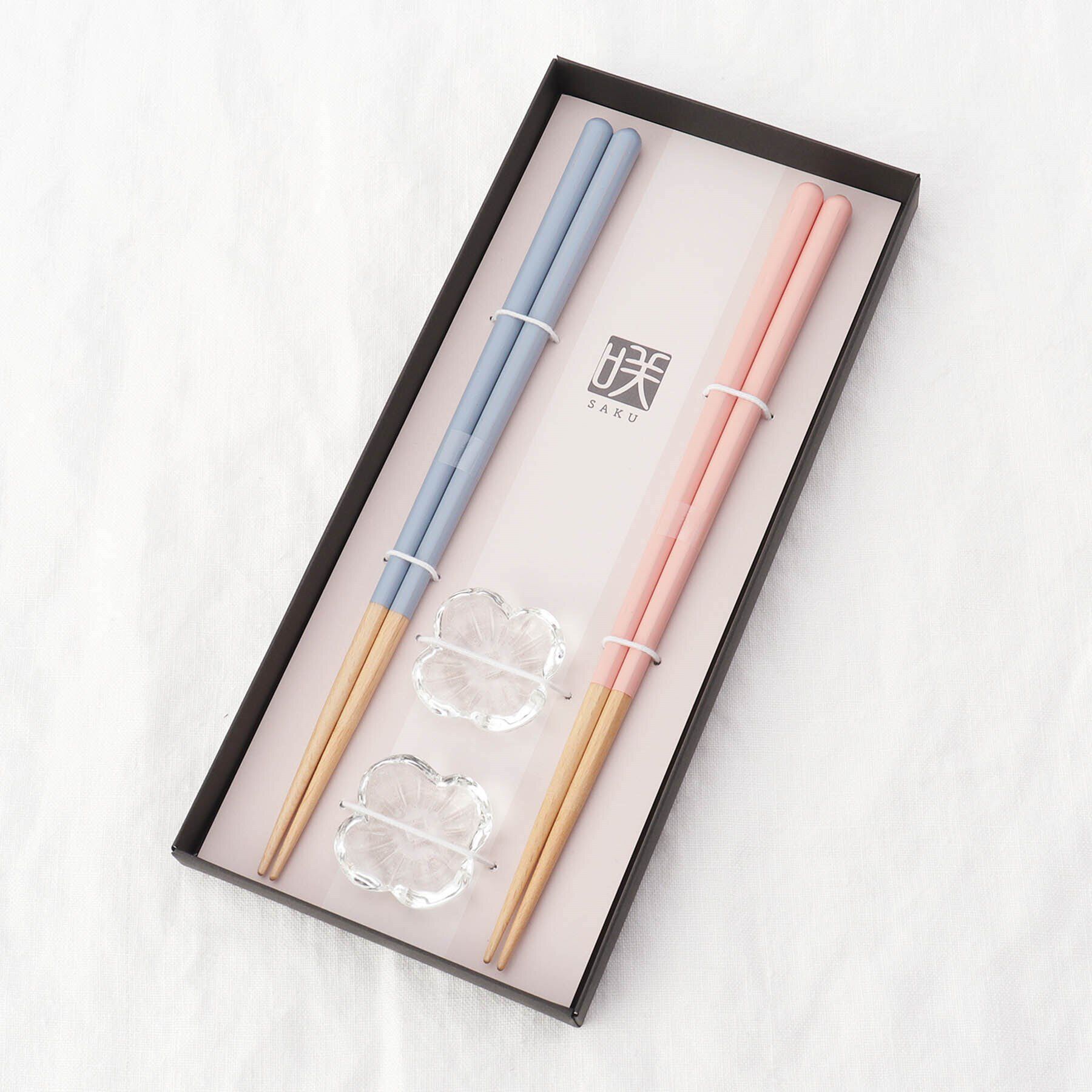 212 KITCHEN STORE「ペア箸＆箸置きセット 咲」|食器・キッチングッズ|