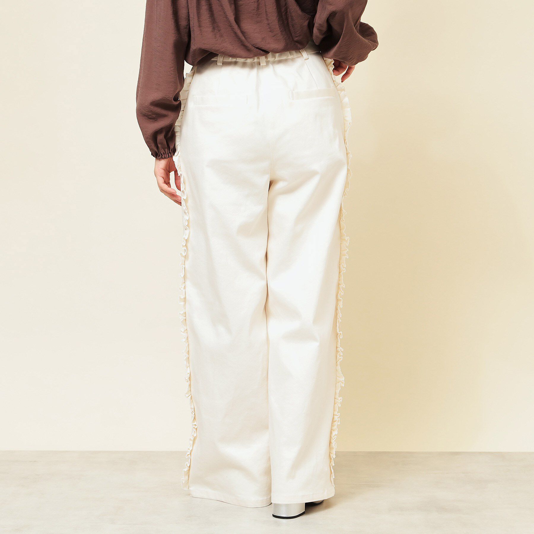 SunaUna「【COLLECTION LINE】フリルデニム」|その他|