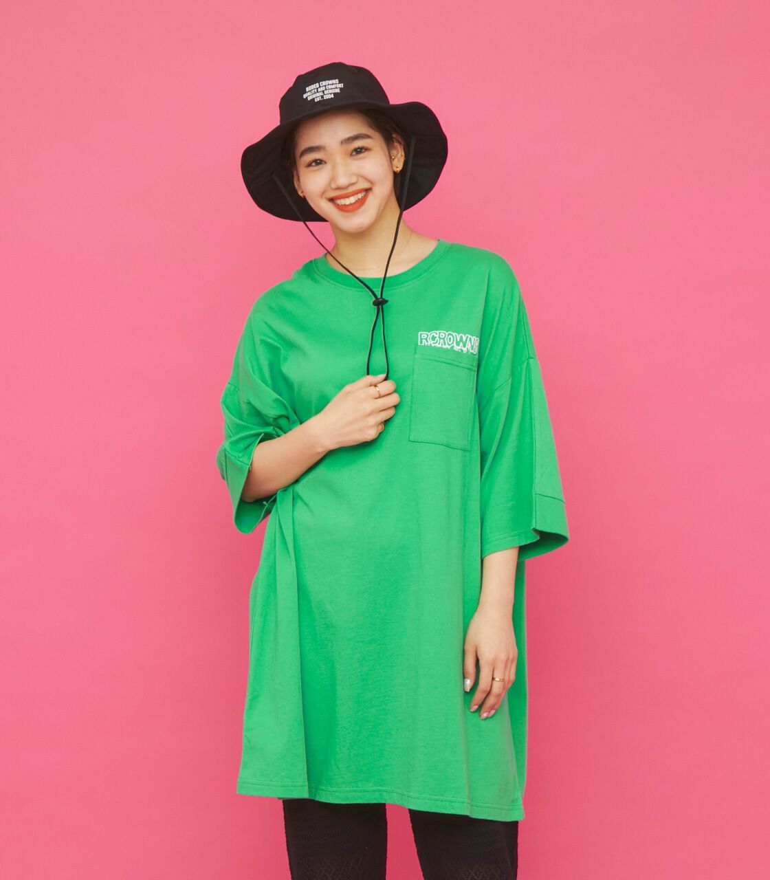 RODEO CROWNS「0528 R LOGO ワンピース」|ワンピース|