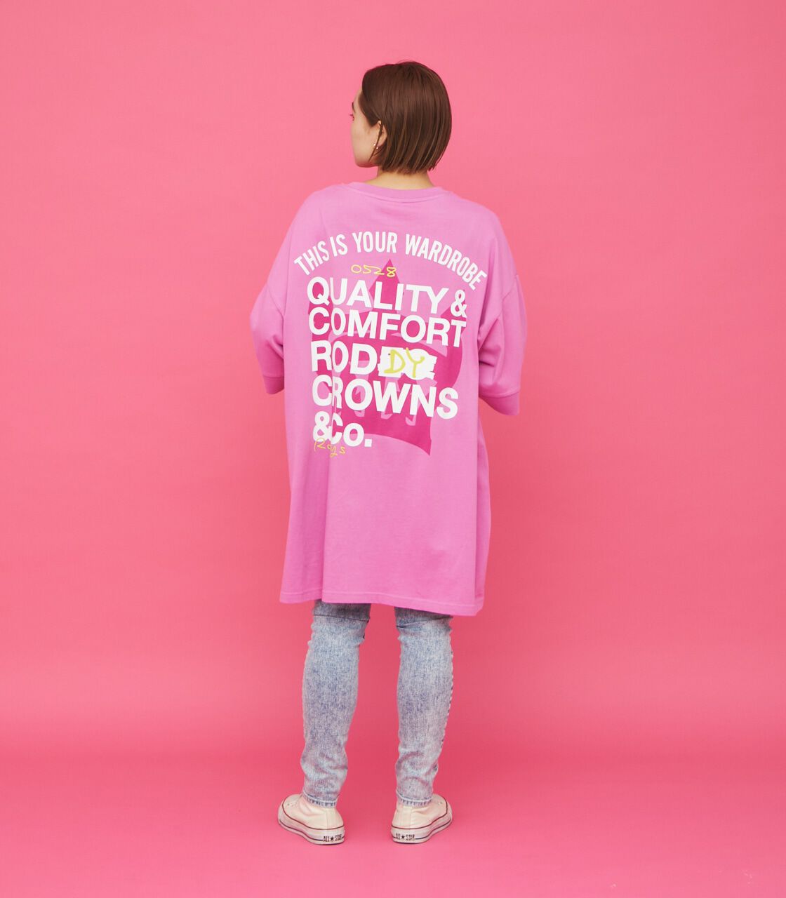 RODEO CROWNS「0528 R LOGO ワンピース」|ワンピース|