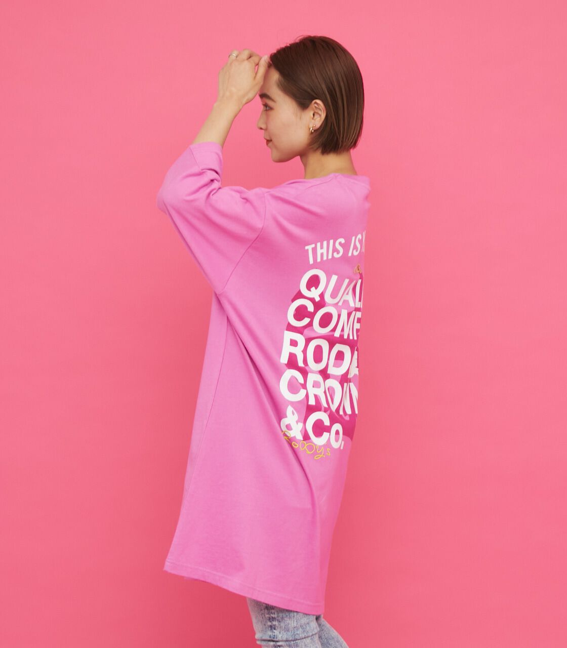 RODEO CROWNS「0528 R LOGO ワンピース」|ワンピース|