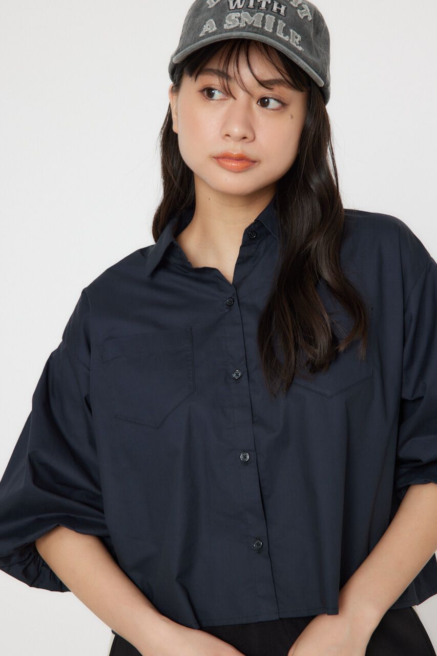 RODEO CROWNS「バルーンスリーブショートシャツ」|シャツ・ブラウス|