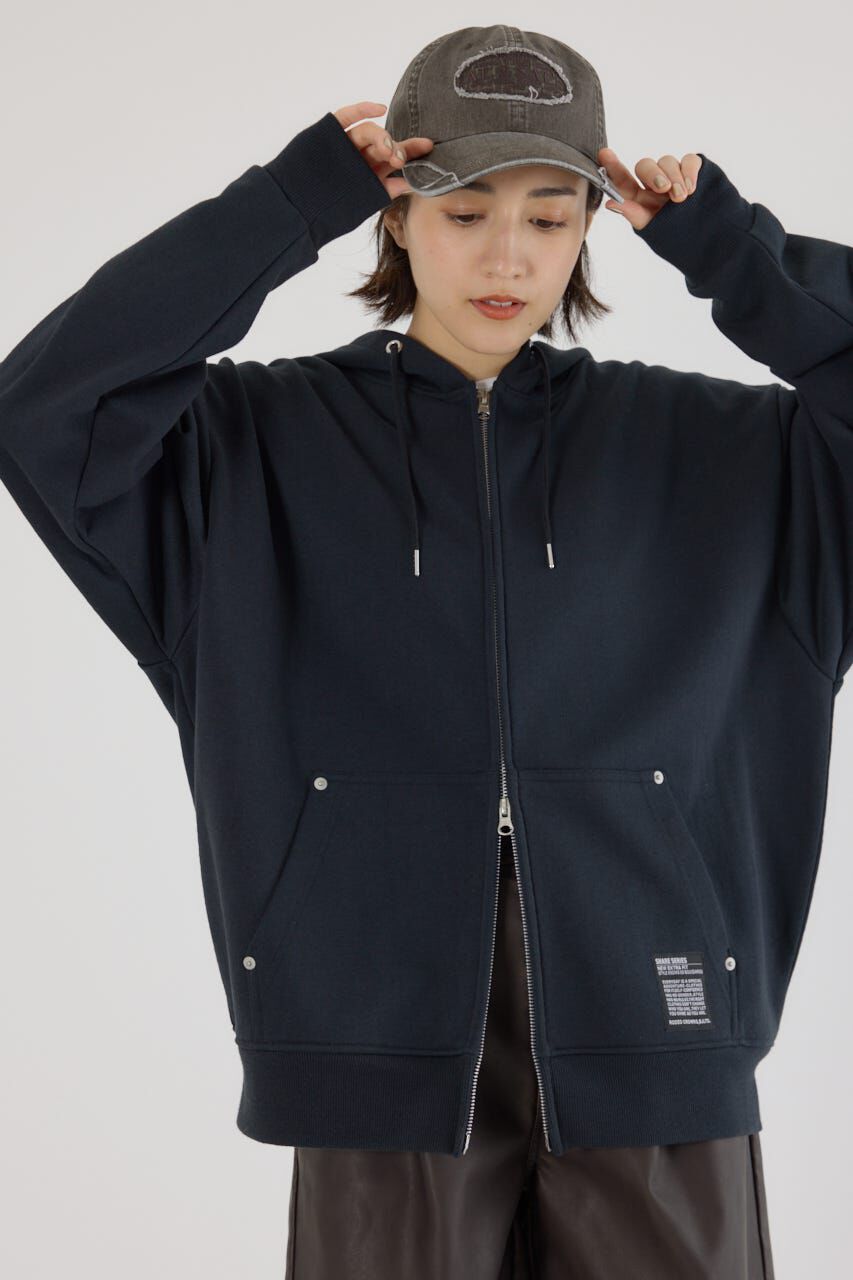 RODEO CROWNS「SHARE Wジップ パーカー」|パーカー|BLK