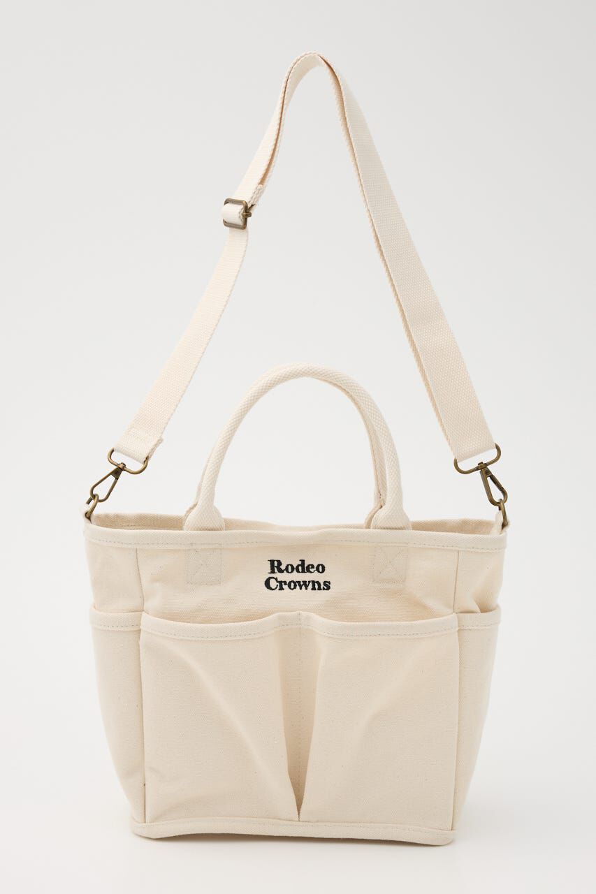RODEO CROWNS「ポケットミドルトート」|その他|O/WHT1