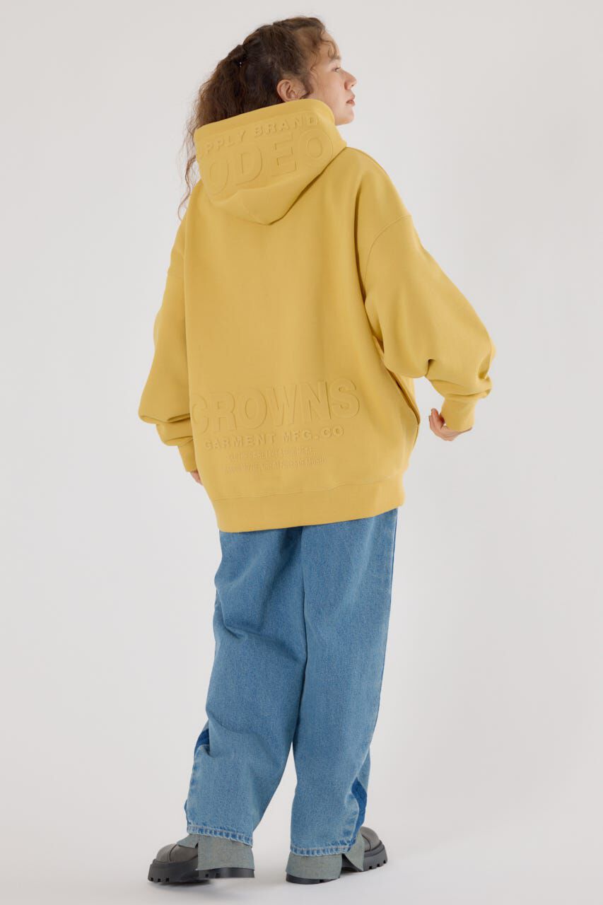 RODEO CROWNS「エンボスBIG ZIPパーカー」|パーカー|