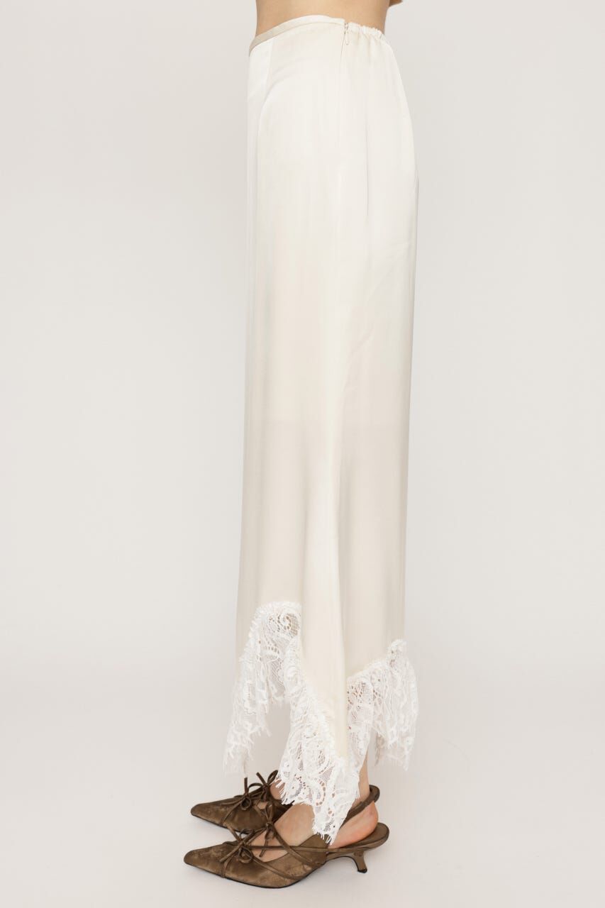 SLY「LACE SATIN ロングスカート」|スカート|