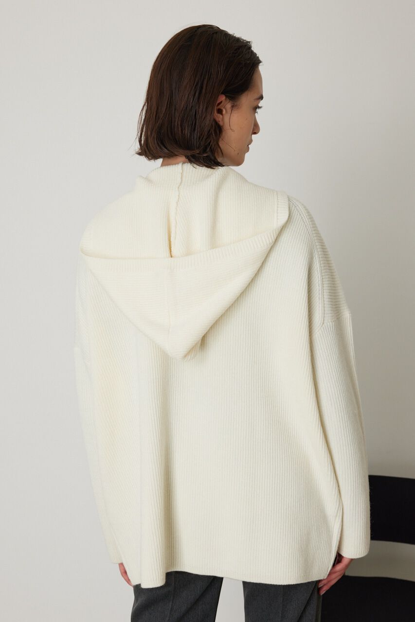 RIM.ARK 「Hood over knit tunic」|ニット・セーター|