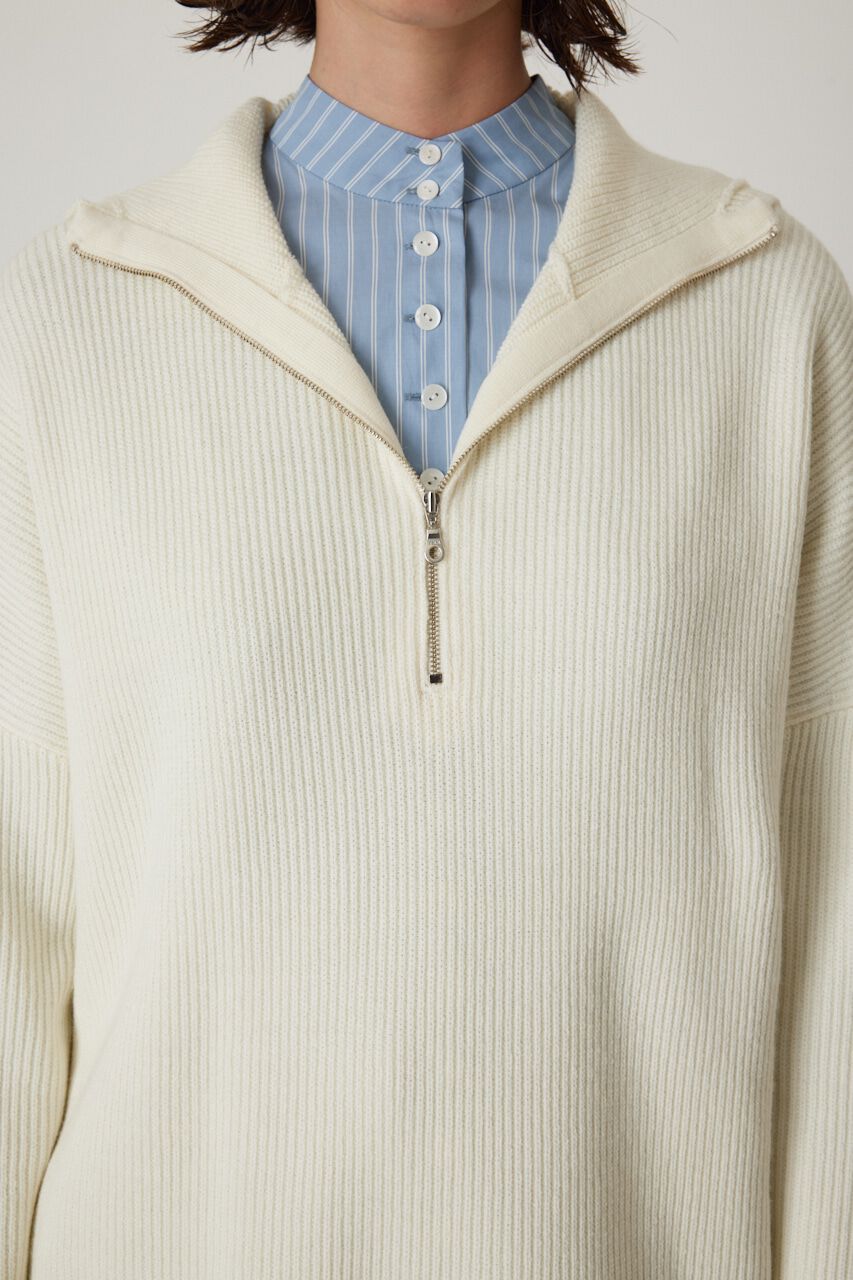 RIM.ARK 「Hood over knit tunic」|ニット・セーター|