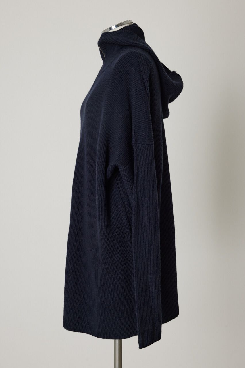RIM.ARK 「Hood over knit tunic」|ニット・セーター|
