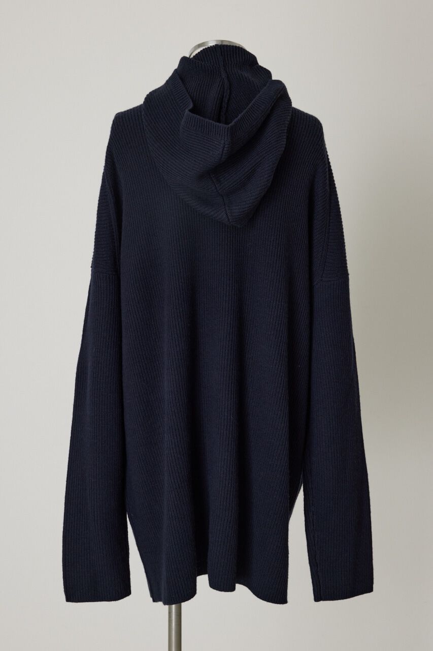 RIM.ARK 「Hood over knit tunic」|ニット・セーター|