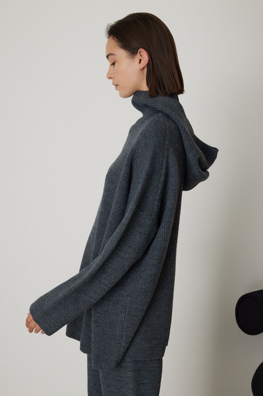 RIM.ARK 「Hood over knit tunic」|ニット・セーター|