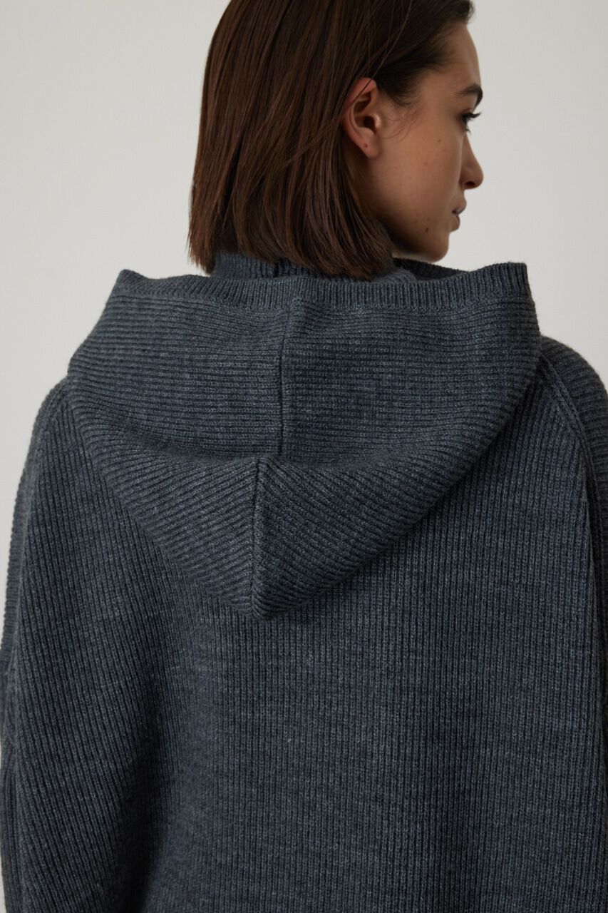 RIM.ARK 「Hood over knit tunic」|ニット・セーター|
