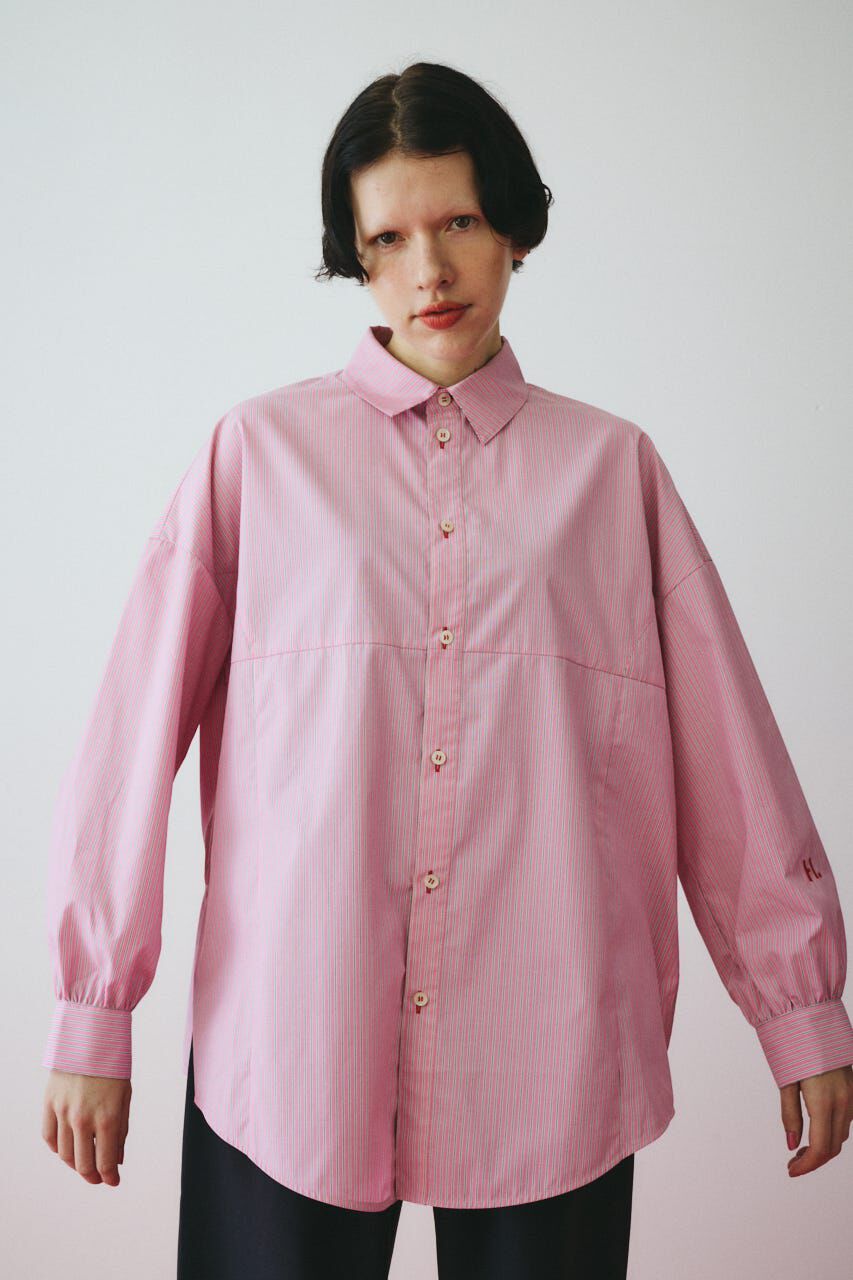 HeRIN.CYE「Switching shirt」|シャツ・ブラウス|柄PNK5