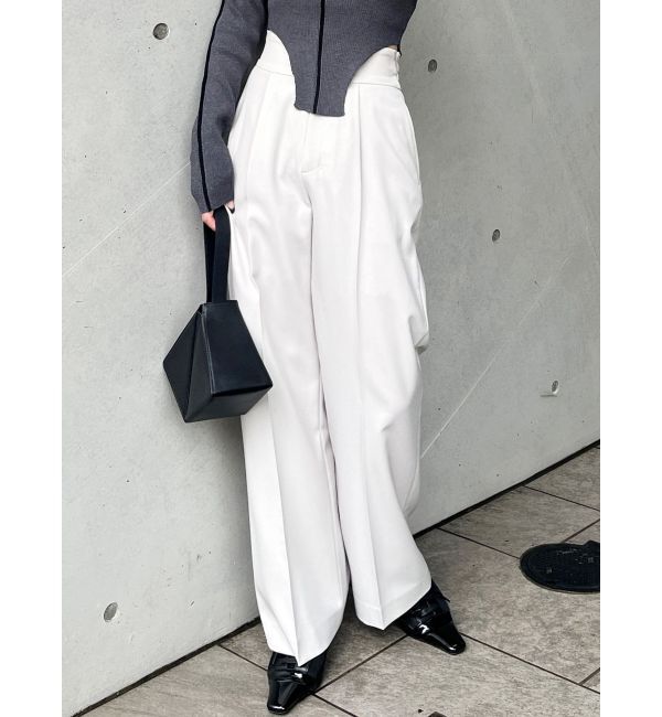 MURUA「センプレワイドパンツ【セットアップ着用可】」|その他|ライトグレー