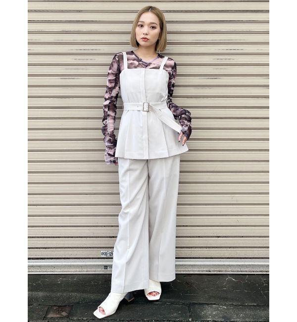 MURUA「センプレワイドパンツ【セットアップ着用可】」|その他|