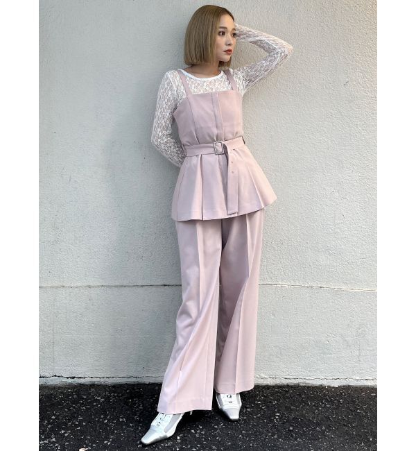 MURUA「センプレワイドパンツ【セットアップ着用可】」|その他|