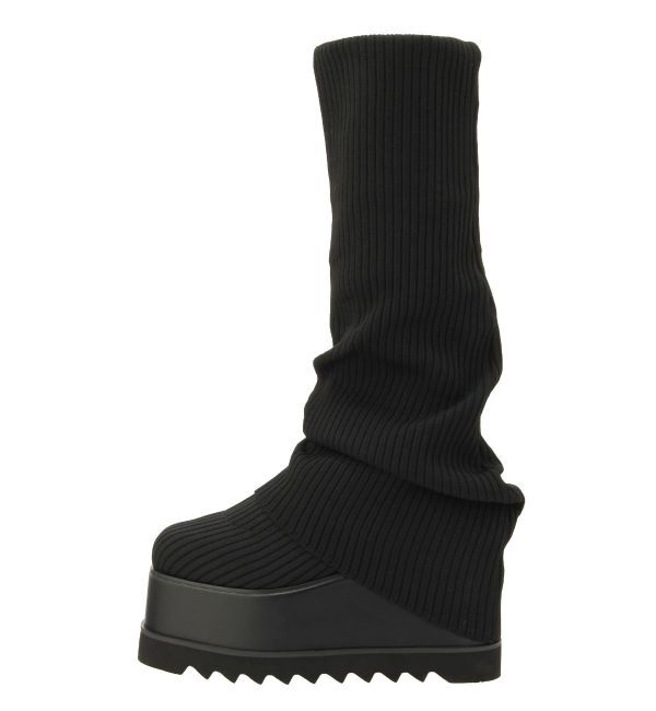 MURUA「ルージーソックブーツ」|ロングブーツ|