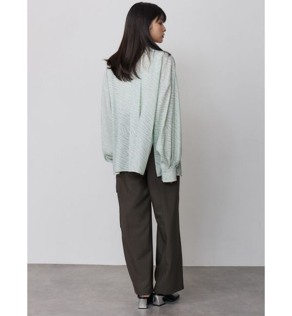 MURUA「マットシアーシャツ」|シャツ・ブラウス|